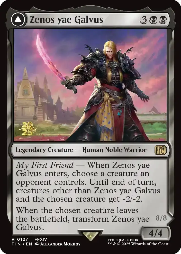 Zenos Yae Galvus // Shinryu, Transcendent Rival [Final Fantasy Prerelease Promo] 1