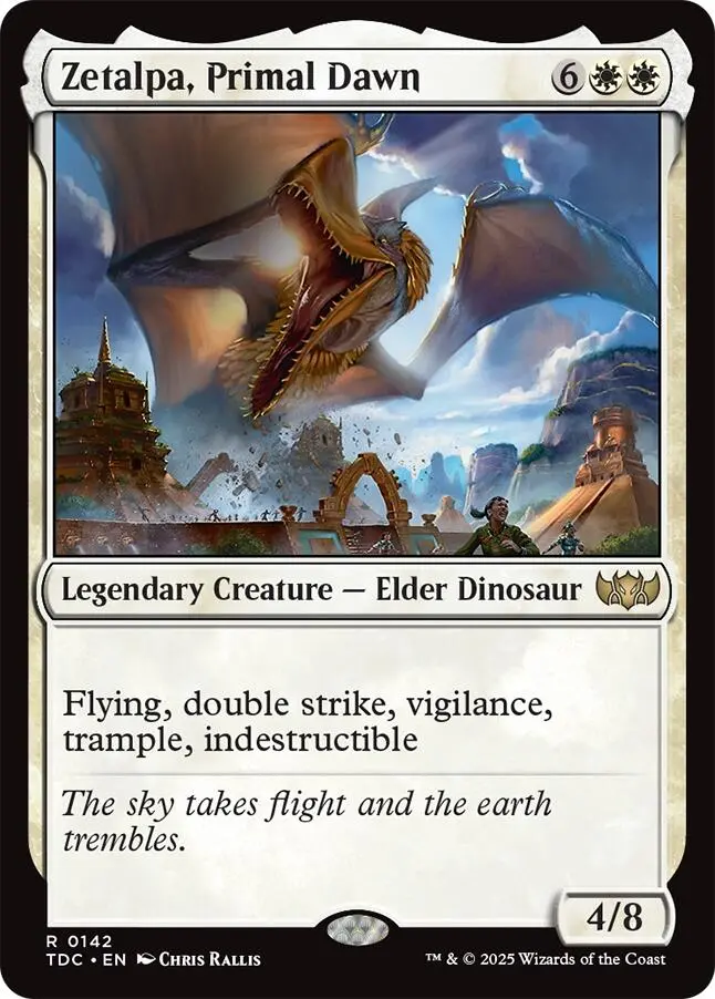 Zetalpa, Primal Dawn [Tarkir: Dragonstorm Commander] 1