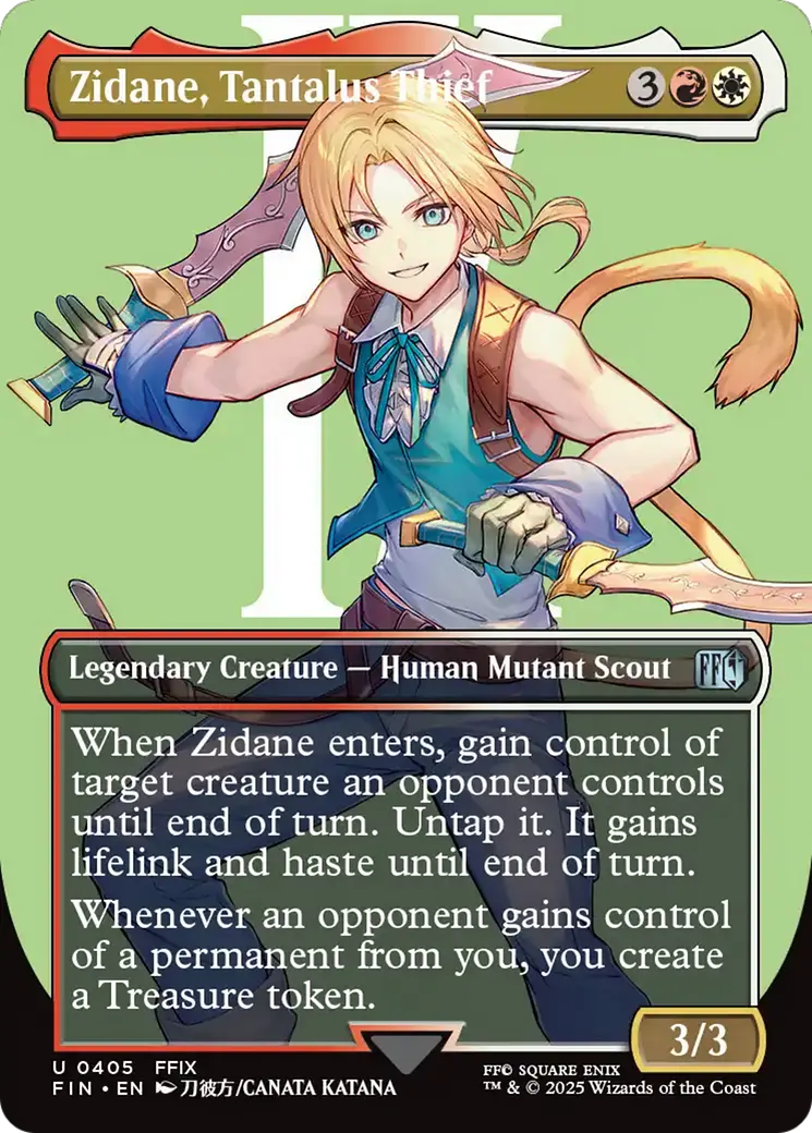 Zidane, Tantalus Thief (Borderless) [Final Fantasy] 1