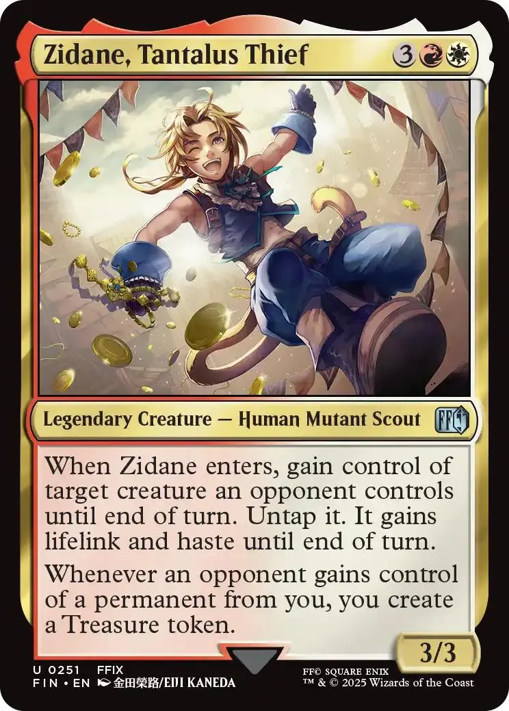 Zidane, Tantalus Thief [Final Fantasy] 1