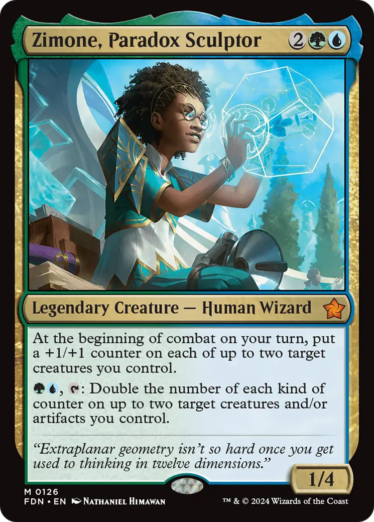 Zimone, Paradox Sculptor [Foundations] 1