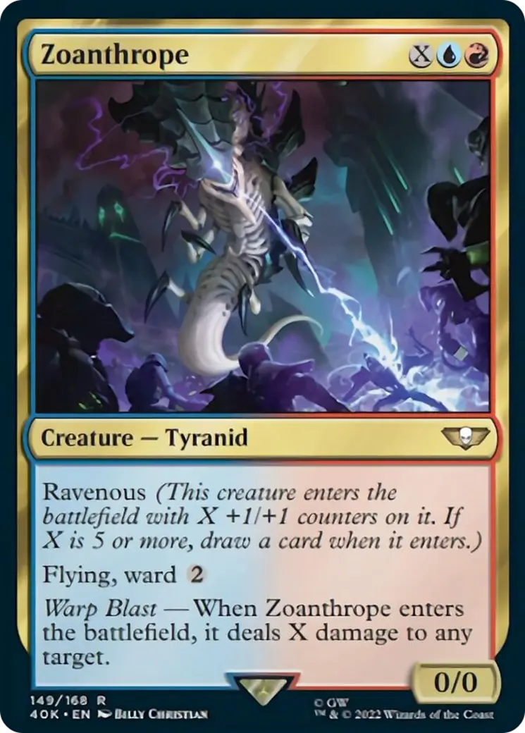 Zoanthrope (Surge Foil) [Warhammer 40,000] 1