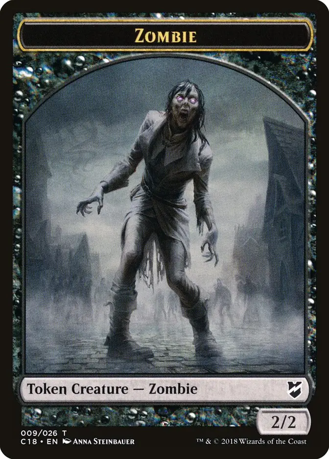 Zombie Token [Commander 2018 Tokens] 1