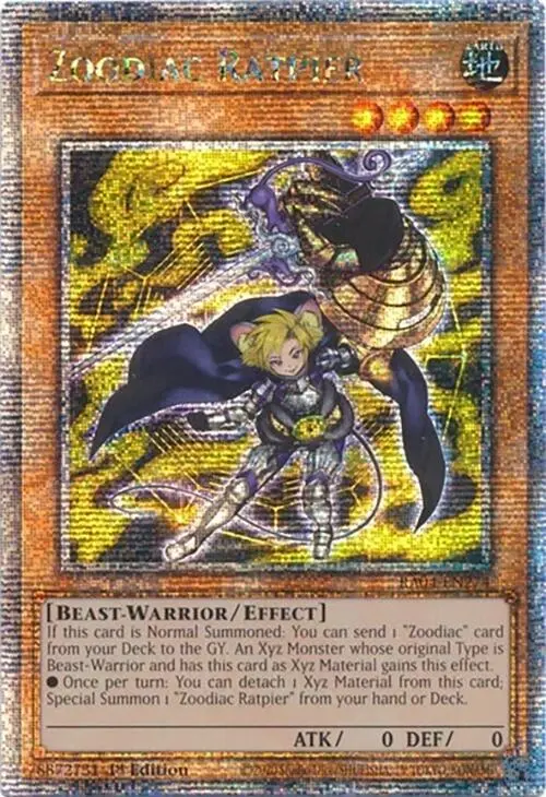 Zoodiac Ratpier [Ra04-En274] Quarter Century Secret Rare 1