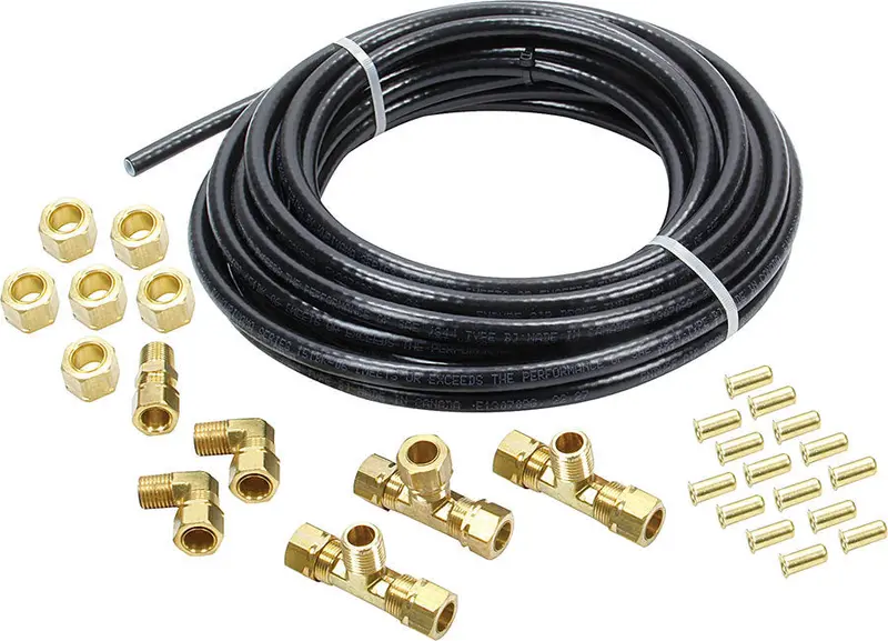 Allstar Performance 11320 Complete Fuel & Brake Plumbing Kit – Universal Race Application 1