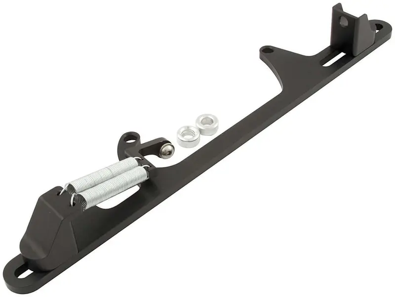 Allstar Performance 54231 Black Throttle Bracket For Lokar 4500 Carburetors 1