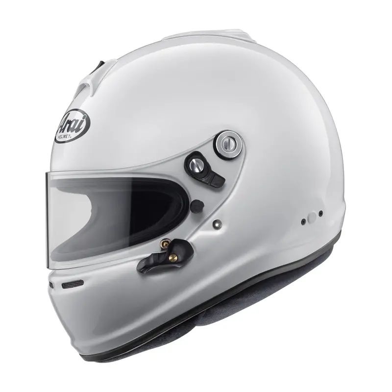 Arai Gp-6S Motorcycle Helmet – Sah-2015 Certified, White, X-Small 1