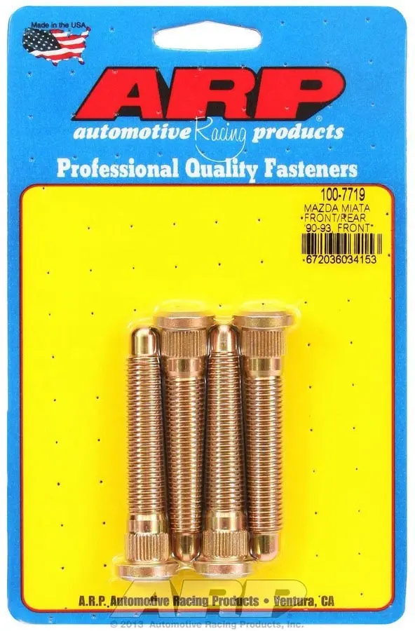 Arp 100-7719 Front Wheel Stud Kit For Mazda Miata 1