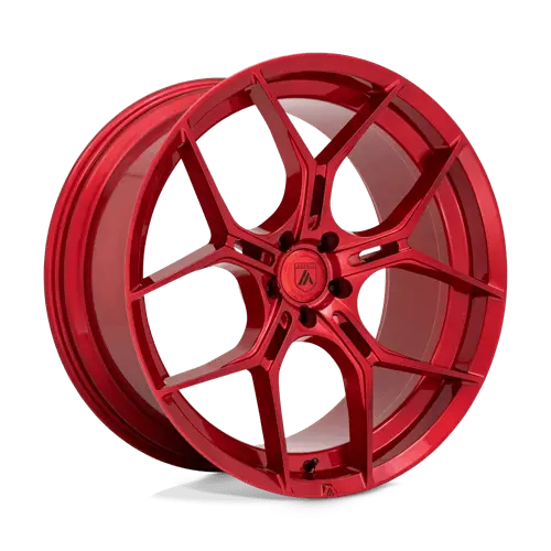 Asanti Abl37-22051240Rd 22X10.5" Crimson Red Lip Wheel – 5X4.5", +40Mm Offset 1