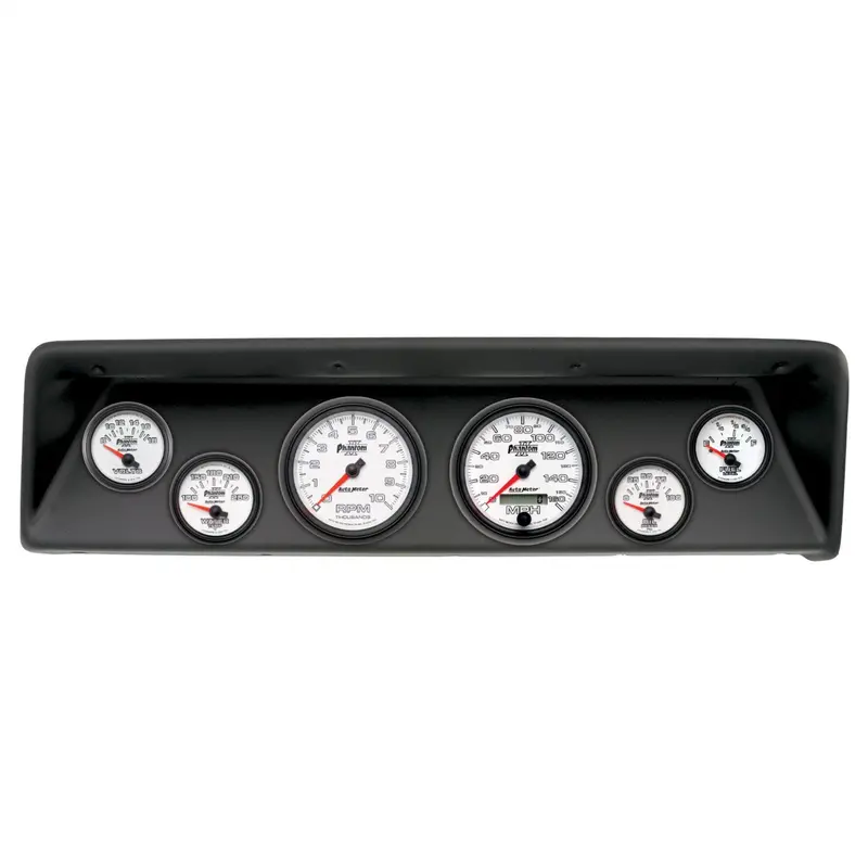Autometer 2112-10 Direct-Fit Dash Mount Kit For 1966–1967 Chevrolet Nova – Phantom Series Gauges 1