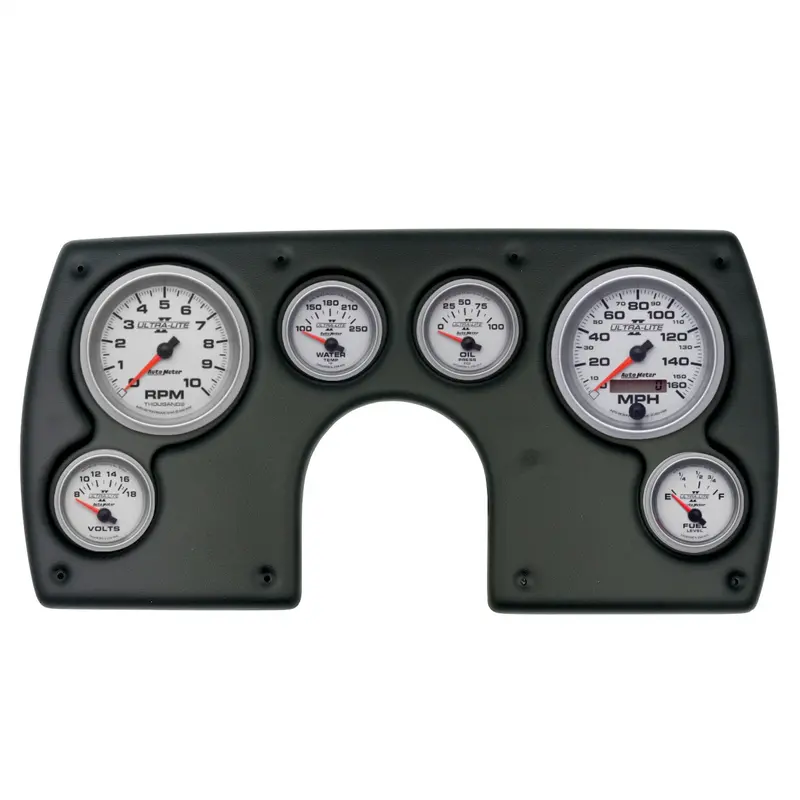 Autometer Ultra-Lite Dash Mount Kit For Chevy Camaro (1982–1989) – Fits Six Gauges 1