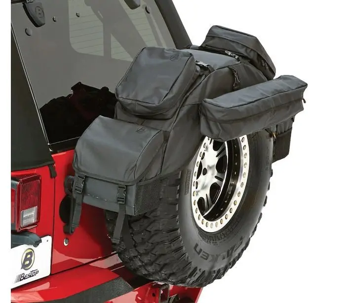 Bestop Roughrider Spare Tire Organizer – Heavy-Duty Mounting Solution 1