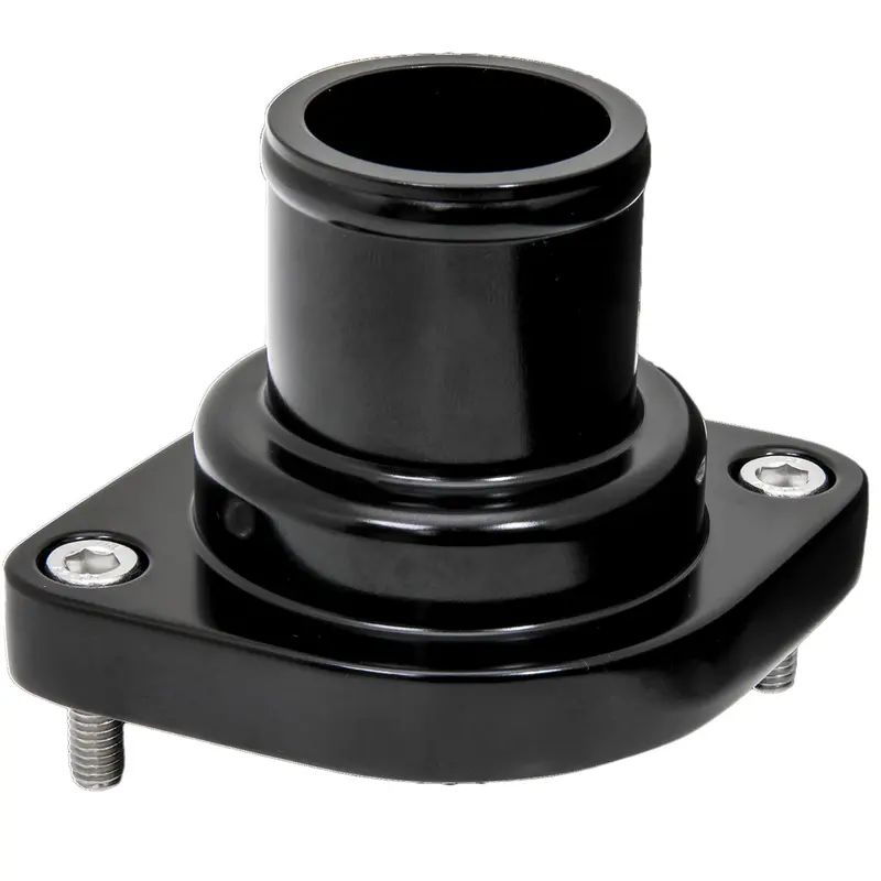 Billet Specialties Ls-Series Thermostat Housing – Straight Design, Black Anodized (Blk90135) 1