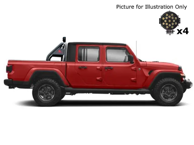 Black Horse Off Road Rb10Bk-Plb Classic Roll Bar Kit – Bolt-On Cab Protection 1