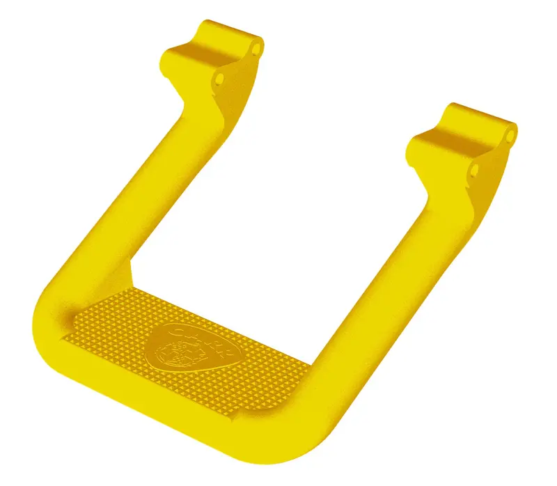 Carr Hoop Ii Assist Step – Xp7 Safety Yellow Powder-Coated, Pair 1