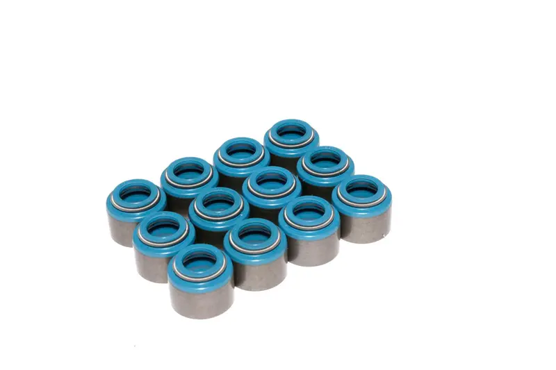 Comp Cams Metal Viton Valve Seals — 12-Pack For .500" Valve Guides And 3/8" Stem Diameter 1