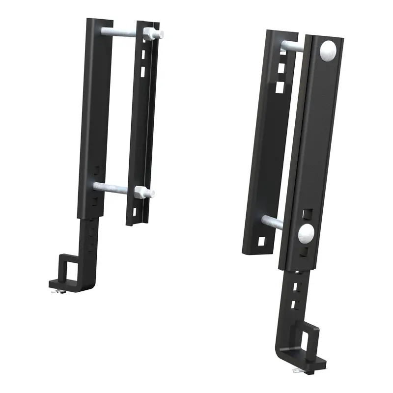 Curt 17516 Trutrack Replacement Support Brackets – 10-Inch Adjustable (2-Pack) 1