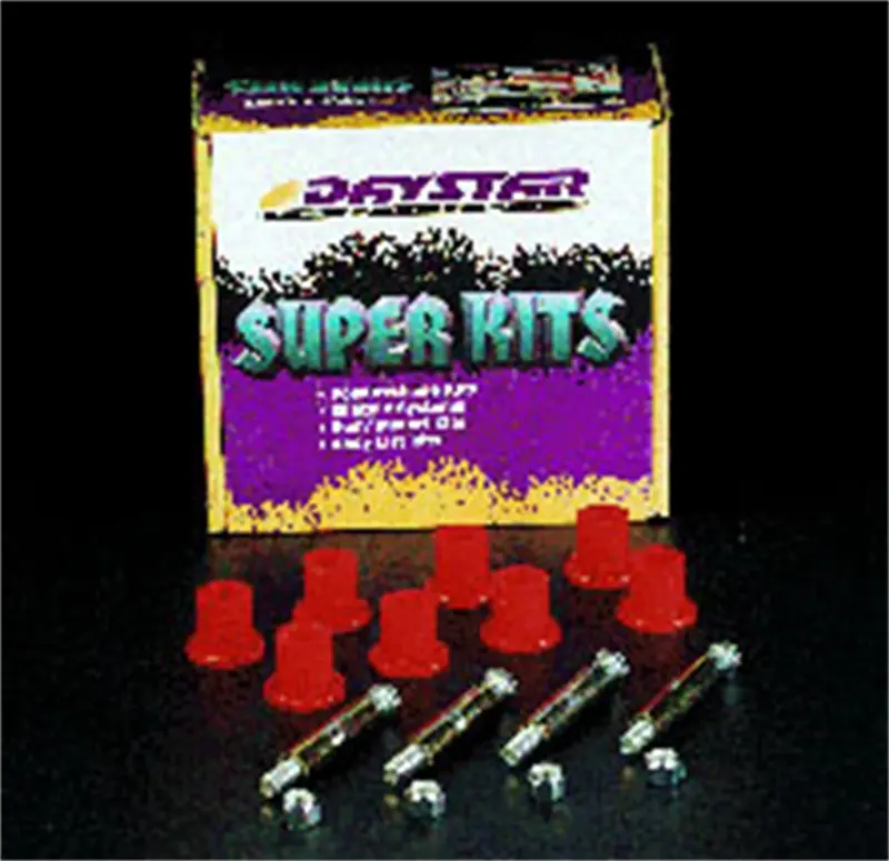 Daystar Greasable Front Shackle Bolt And Bushing Kit – For 1976–1986 Jeep Cj 1