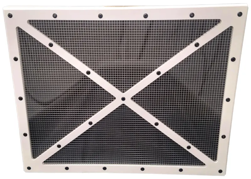 Dominator Race Products White Shaker Screen Radiator – Dlm Series, High-Flow Cooling Solution 1