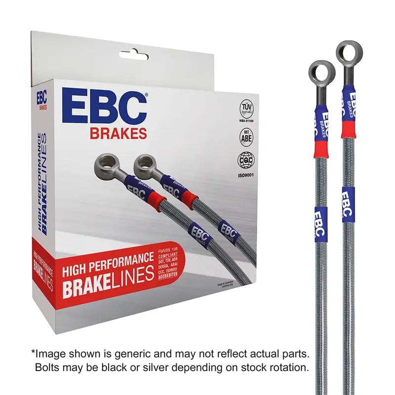 Ebc Bla7760-6L Stainless Steel Braided Brake Lines – 6-Line Kit 1