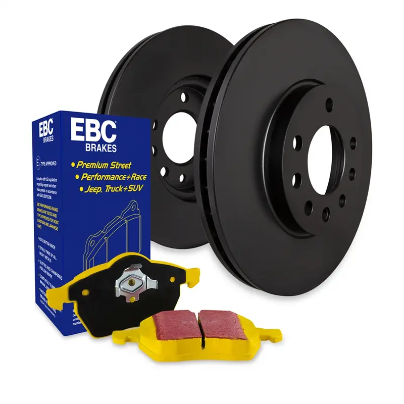 Ebc Brakes S13Kf2175 Yellowstuff Performance Clutch & Rk Slotted Rotor Kit 1