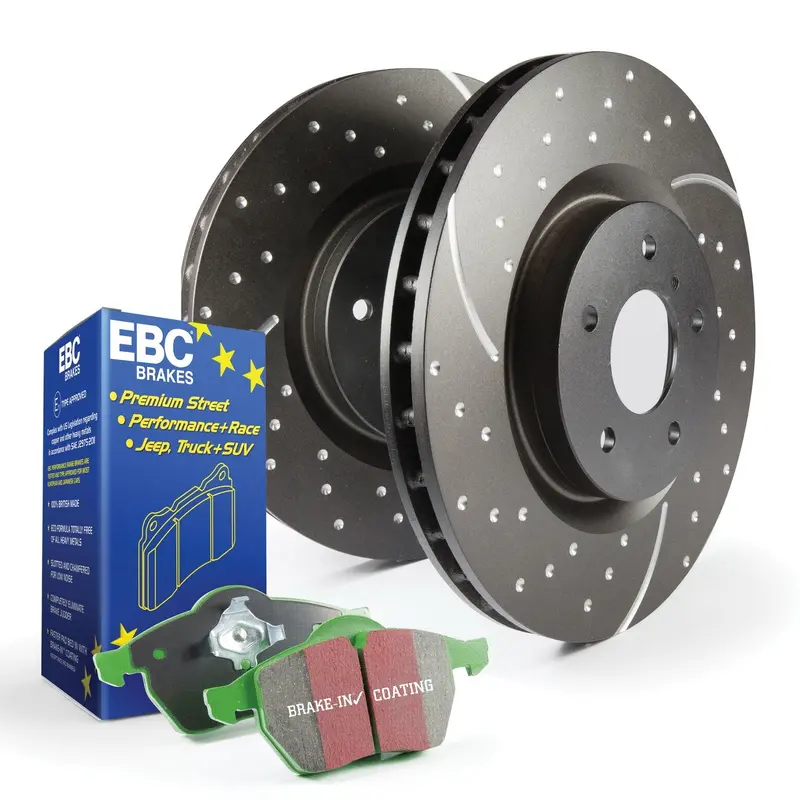 Ebc Brakes S3Kf1252 S3 Kits Greenstuff 6000 And Gd Rotors Truck/Suv 1