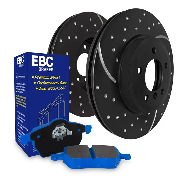 Ebc S6Kf1369 Bluestuff Performance Brake Kit – Front Pads & Gd Sport Rotors 1
