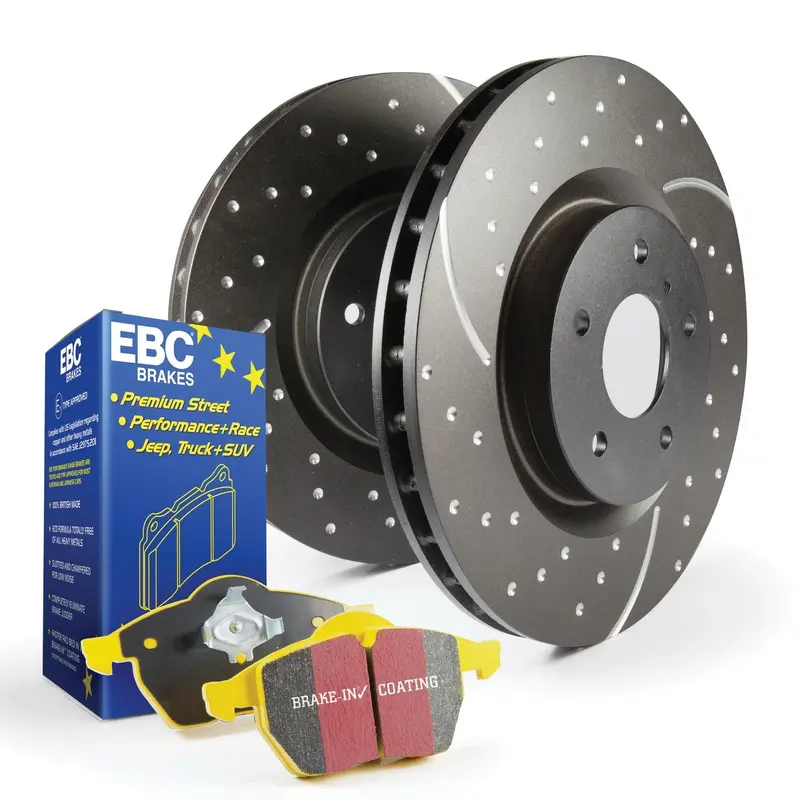 Ebc Yellowstuff Performance Brake Pad & Gd Rotor Kit – Front Axle 1