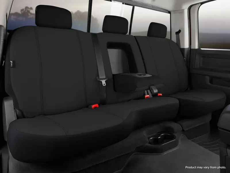 Fia Sp82-49 Black Seat Protector Custom-Fit Seat Covers 1