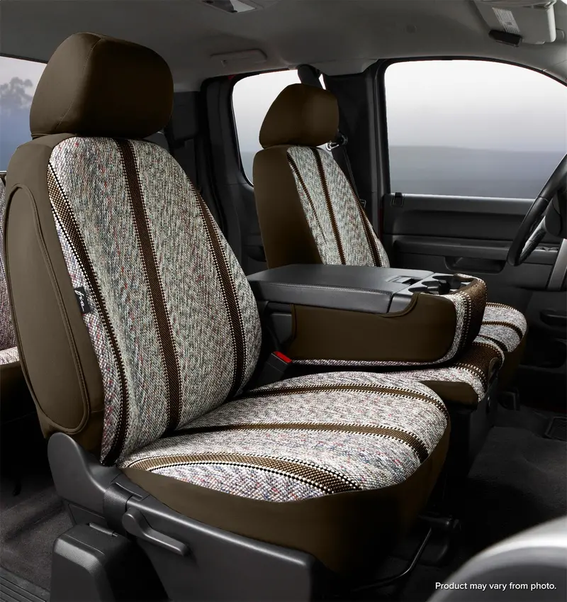 Fia Tr49-37 Brown Wrangler Custom Seat Covers – Durable Leatherlite Material 1