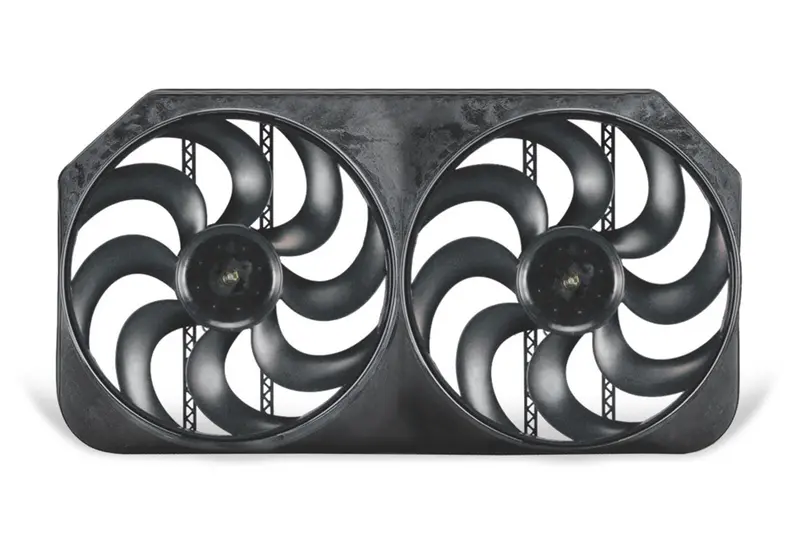 Flex-A-Lite Dual Electric Cooling Fan – For 2001–2005 Gm 6.6L Diesel Trucks (104703) 1