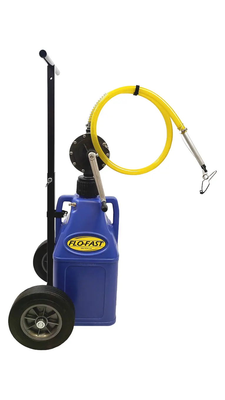 Flo-Fast Pro Transfer Pump – 7.5-Gallon Blue Portable Fuel Delivery System (30107-B) 1