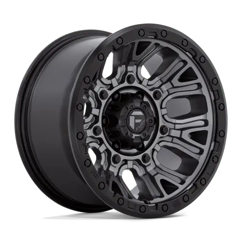 Fuel 1Pc D82520907550 D825 20X9 5X5.0 M-Gnmtl Blk-Rg 1Mm 1