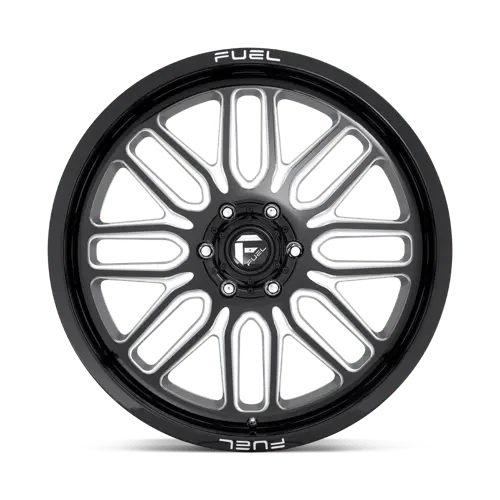 Fuel D662 22X12 Inch Forged Wheel – 8X6.5 Bolt Pattern, Gloss Black/Milled Face, -43Mm Offset 1