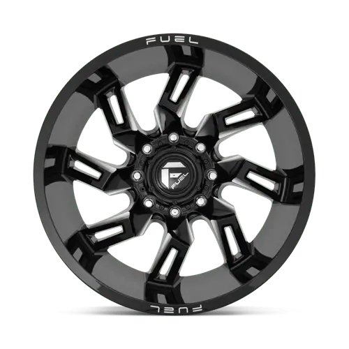 Fuel D747 Gloss Black & Machined 20X9 Wheel – 8X180 Bolt Pattern, +1Mm Offset 1