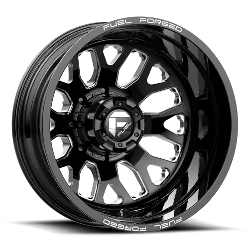 Fuel Mono De1924 Off-Road Wheel – 24X12", 8X170Mm, Gloss Black/Machined, -50Mm Offset 1