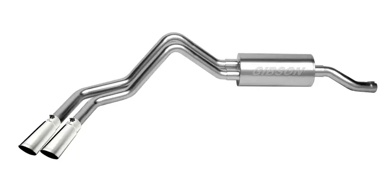 Gibson Cat-Back Dual Exhaust System – Stainless Steel, Sport-Tuned Sound 1