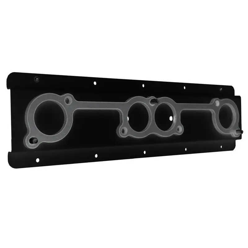 Hepfner Racing Header Rack – Spreadport Flat-Mount Black Bracket For Custom Exhaust Routing 1