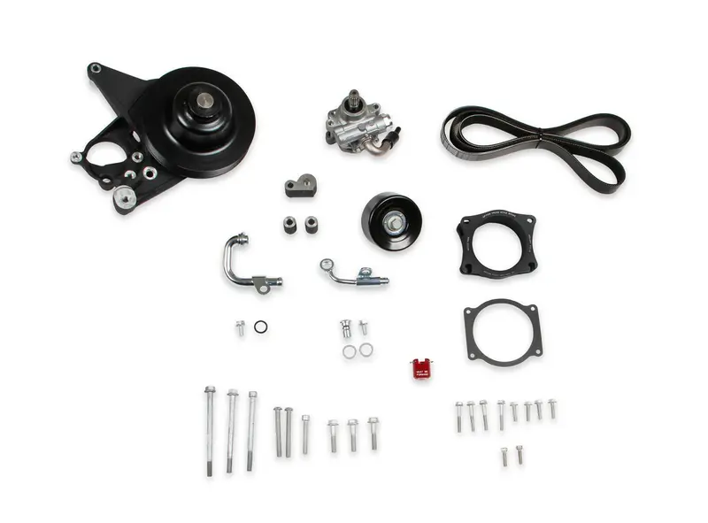 Holley Retrofit Power Steering Conversion Kit – Bolt-On Upgrade (20-222Bk) 1