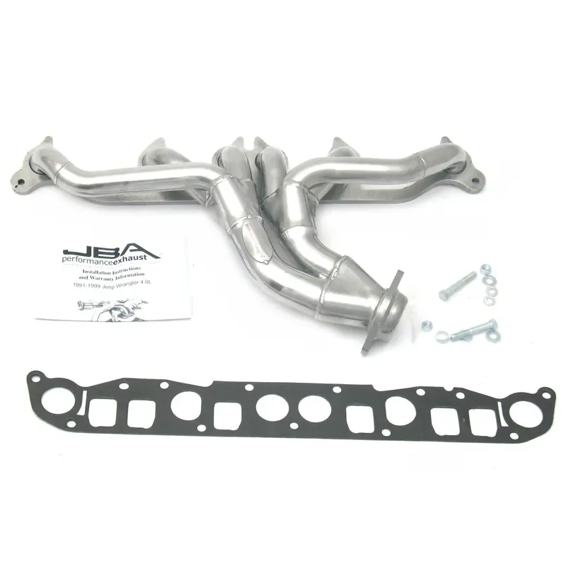 Jba Racing Ceramic-Coated Headers – Model 1526Sjs For 1991–1999 Jeep Wrangler & Cherokee 4.0L Inline-Six 1