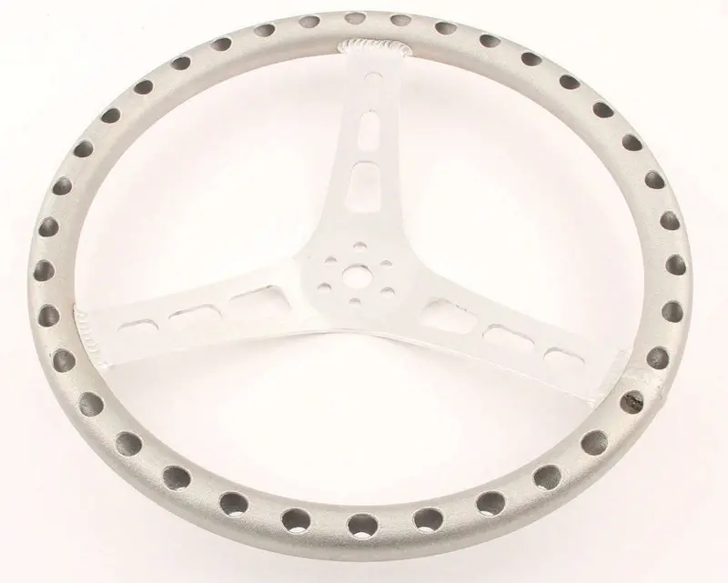 Joes Racing 13514-A 14-Inch Dished Aluminum Steering Wheel – Competition-Ready Design 1