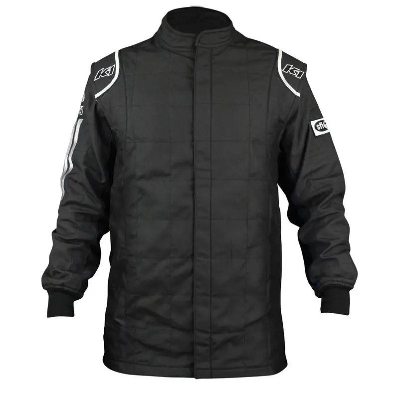 K1 Racegear Sportsman Racing Jacket – Black/White, Large, 21-Spt-Nw-L 1