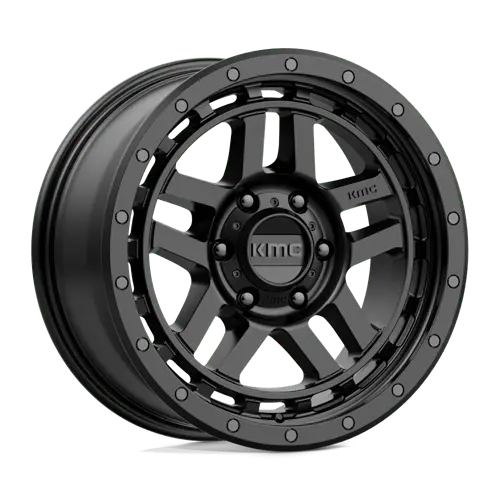 Kmc Km540 18X8.5 Inch Matte Black Wheel – 6X120Mm, +18Mm Offset 1