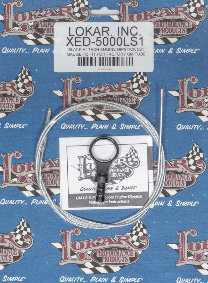 Lokar Xed-5000Ls1 Dipstick Assembly For Ls-Series Engines 1