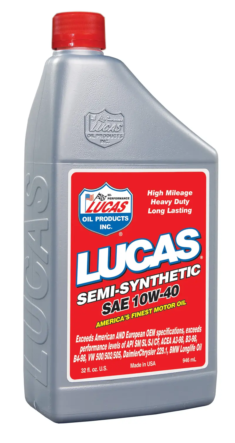 Lucas Oil 10176 Semi-Synthetic 10W-40 Motor Oil 1