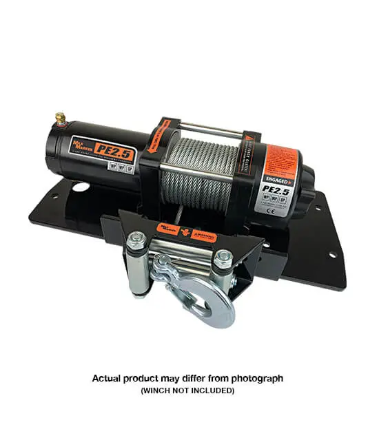 Mile Marker 51-1860 Arctic Cat Winch Mount – Black Powder-Coated Steel For 2006–2009 Prowler H1 Xt 4X4 1