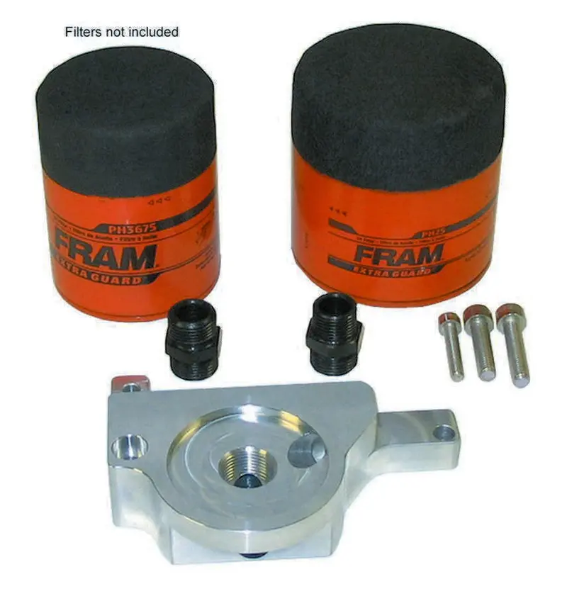 Milodan 21580 Ls Oil Pan Filter Mount Adapter 1