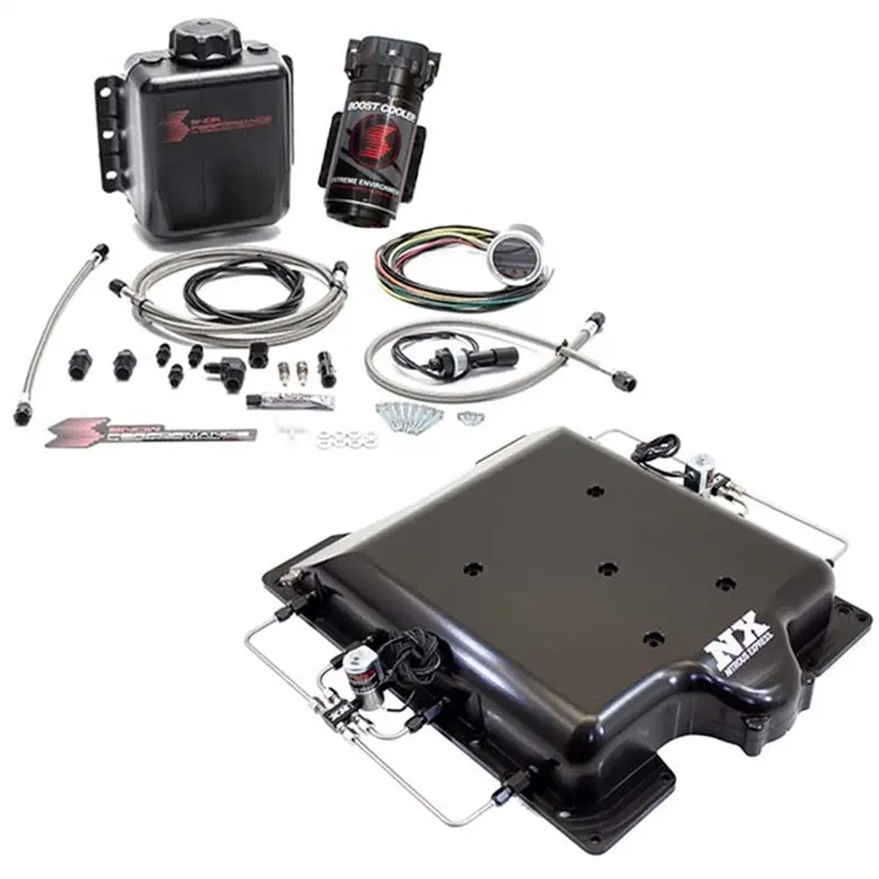 Nitrous Express Sno-15127H-Hct Hellcat-Style Intake Lid With Stage 2.5 Water/Methanol Injection 1