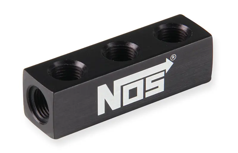 Nos Nitrous Oxide Systems 16716Nos 1-In/4-Out Distribution Block – 1/8" Npt Ports 1
