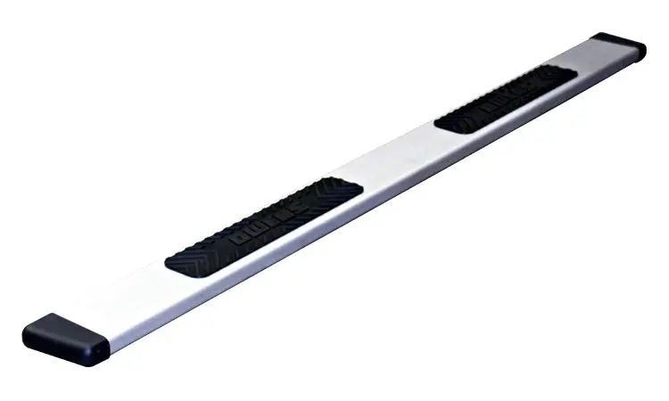 Owens Fusion Step Running Boards – Textured Nickel Powder-Coated Aluminum For 2016–2017 Nissan Titan Crew Cab 1